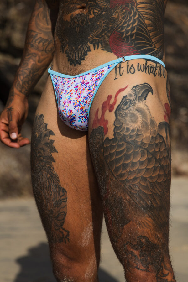 Cable Beach Fireworks 004 String Back Thong 06