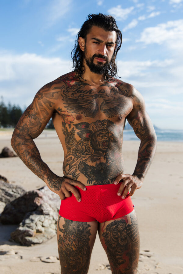 Bondi Red Spot 007 Trunks 06