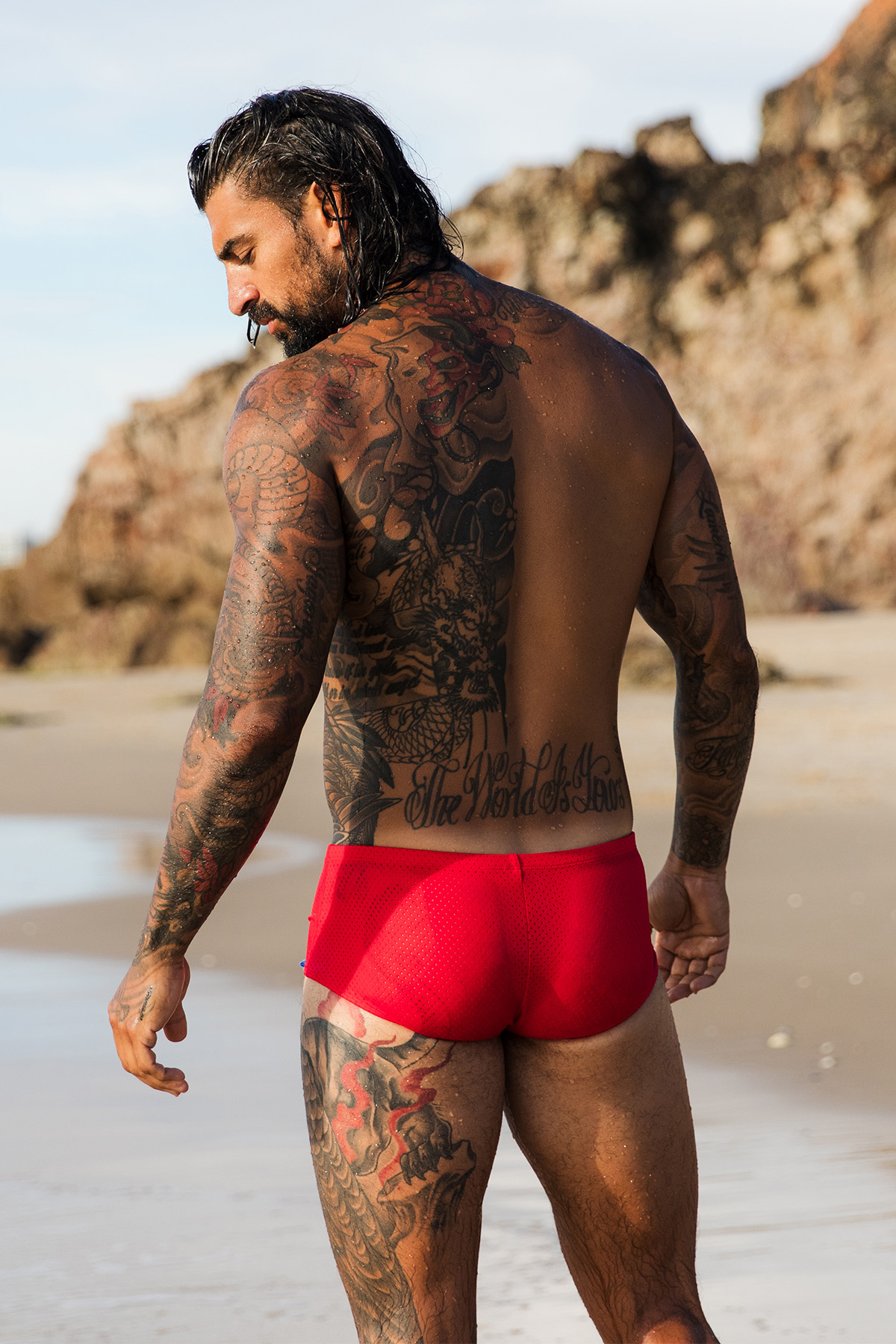 Bondi Red Spot 007 Trunks 11